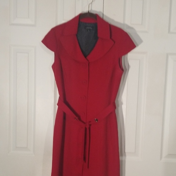 Tahari Red dress - Picture 7 of 7
